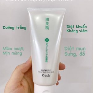 Công dụng của sữa rửa mặt trị mụn Kracie Hadabisei Facial Wash