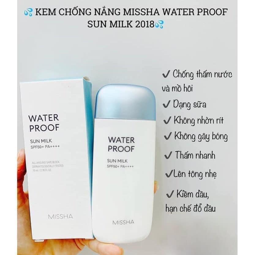 Kem chống nắng Missha xanh dương có tốt không?