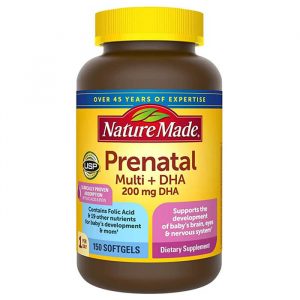 Vitamin cho bà bầu Nature Made Prenatal Multi Dha