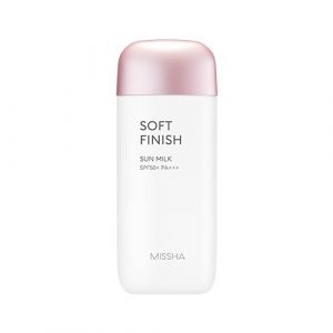 REVIEW Kem chống nắng Missha hồng Soft Finish