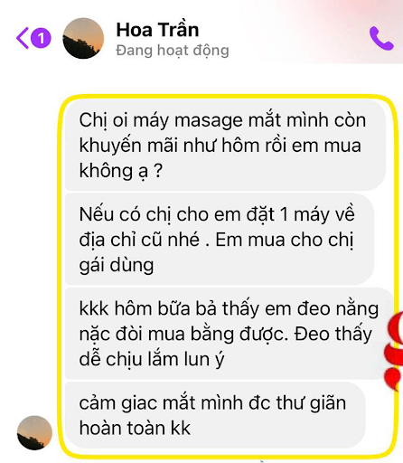 Massage mắt Genie review 