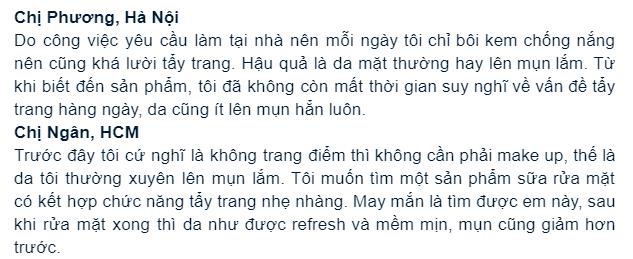 Sữa rửa mặt Vento Vivere  - REVIEW