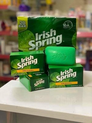 REVIEW xà bông cục diệt khuẩn Irish Spring Deodorant Soap Original