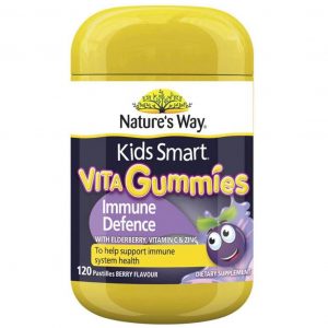 Kids Smart Vita Gummies Immune Defence (vị quả mọng)