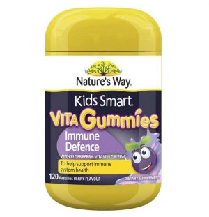 Kids Smart Vita Gummies Immune Defence (vị quả mọng)