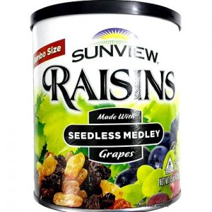 Nho khô Sunview raisins 425g của Mỹ