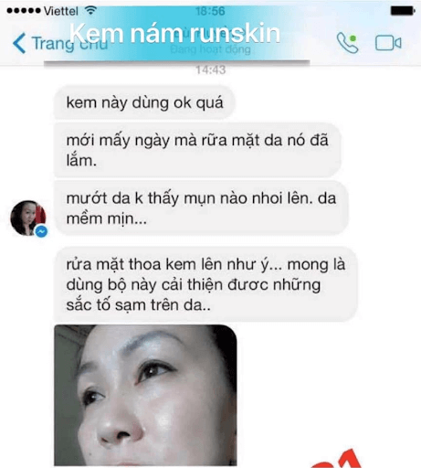 Kem trị nám RunSkin Whitening Mela Cream 50ml 1