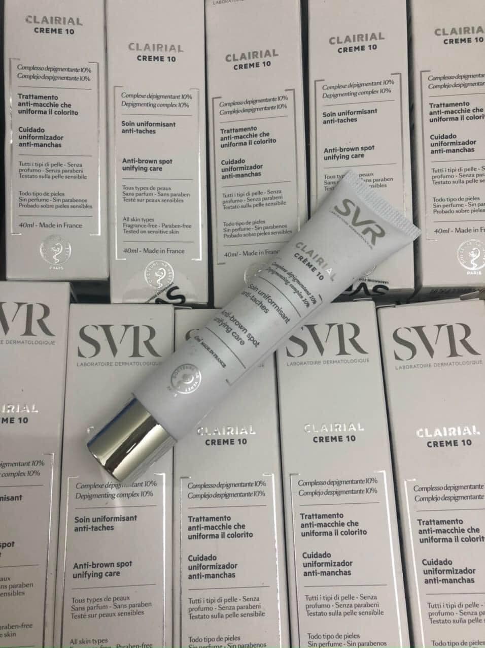 Tinh chất làm mờ nám và sáng da SVR Clairial Serum 30ml có tốt không?