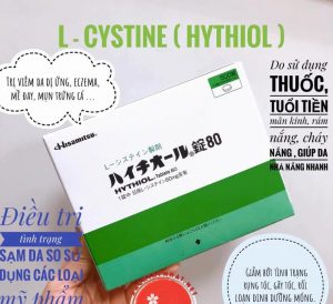 Viên uống L-cystine Hythiol 80