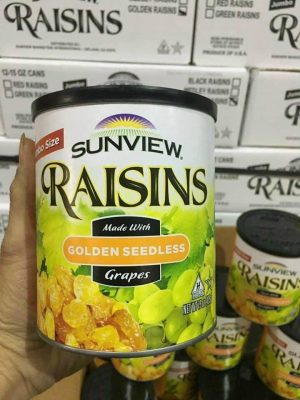 Golden Seedless: được chế biến từ những trái nho vàng không hạt, giàu giá trị dinh dưỡng.