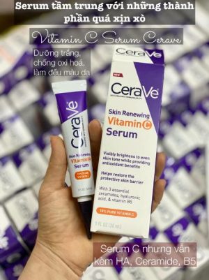 Công dụng của CeraVe Skin Renewing 10% Vitamin C