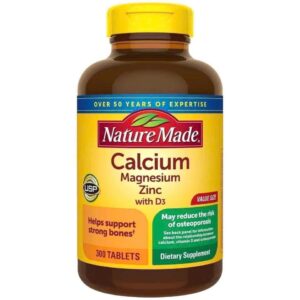Nature Made Calcium Magnesium Zinc With D3