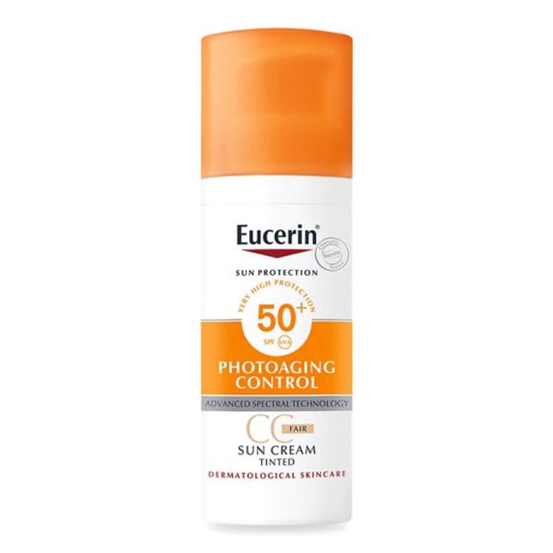 Kem chống nắng Eucerin CC Cream Photoaging Control Tinted CC Fair SPF 50