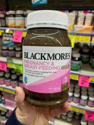 Vitamin bầu Blackmores Pregnancy Gold mẫu mới có tốt không?