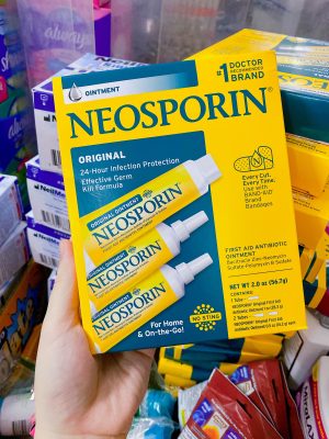 Thuốc mỡ Neosporin set 3 tuýt chống viêm, trị vết thương, trị bỏng 1