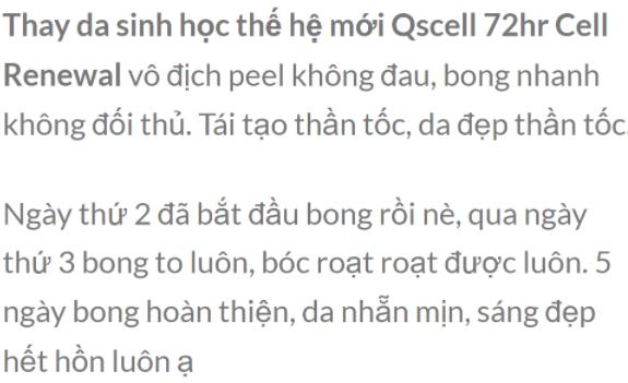 REVIEW vi tảo thay da sinh học Qscell