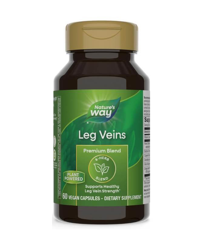 Viên uống giãn tĩnh mạch Leg Veins Nature’s Way 60 viên mẫu mới