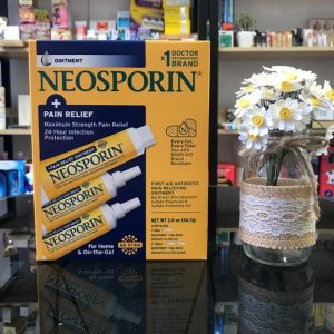 Thuốc mỡ Neosporin set 3 tuýt chống viêm, trị vết thương, trị bỏng