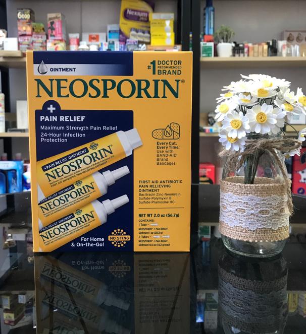 Thuốc mỡ Neosporin set 3 tuýt chống viêm, trị vết thương, trị bỏng 2