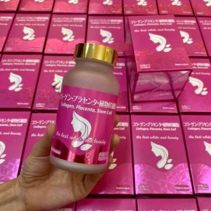 Viên uống COLLAGEN, PLACENTA, STEM CELL Nhật Bản 60 viên