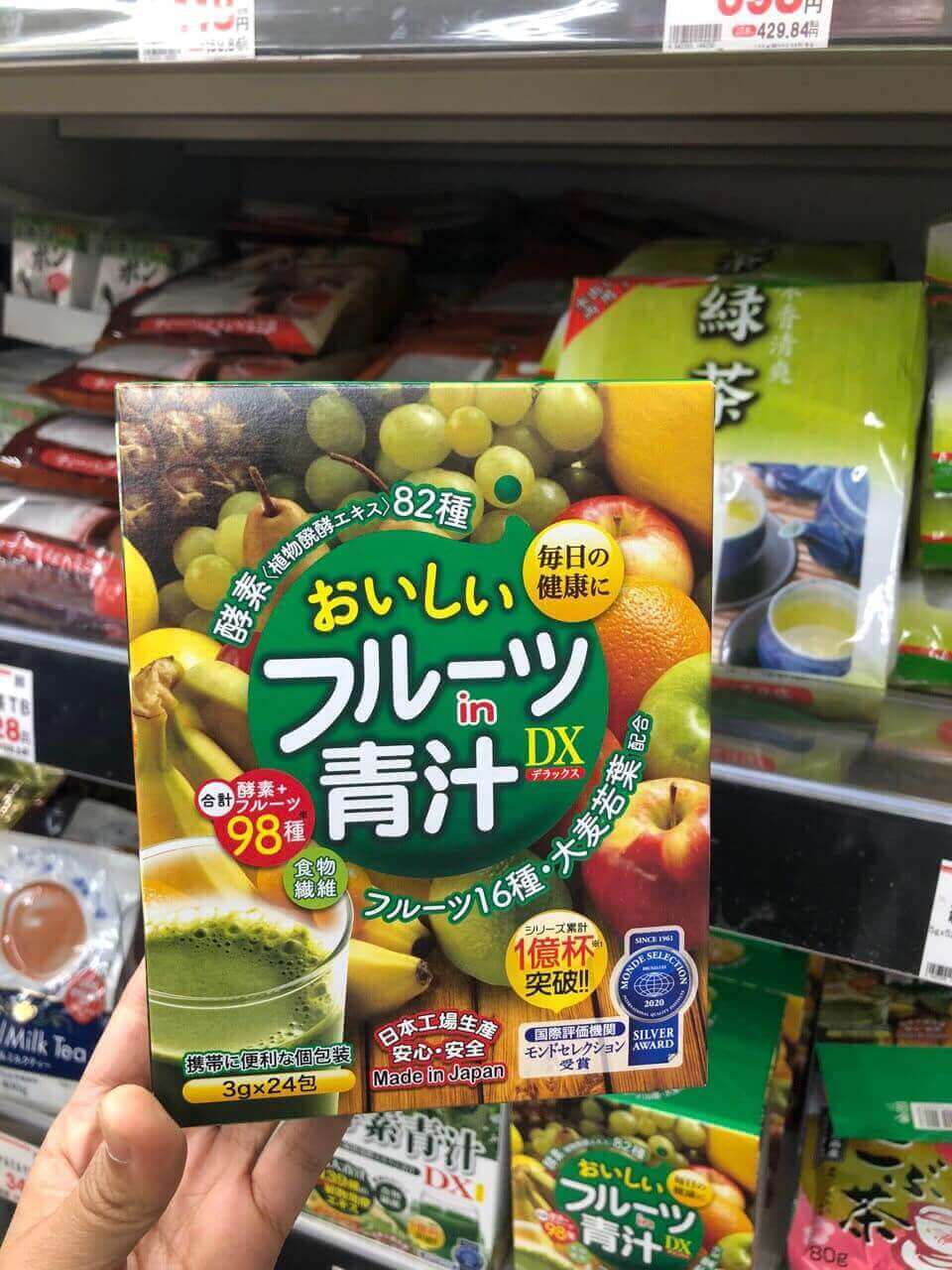 Bột rau củ hoa quả trái cây DX Oishi có tốt không?
