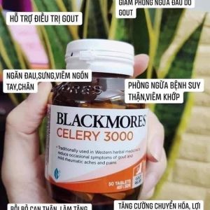 Viên uống trị Gout Blackmores Celery 3000 50 viên