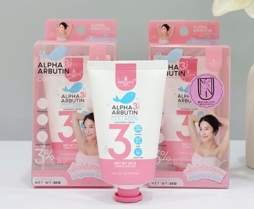 Kem hỗ trợ giảm thâm nách Alpha Arbutin mẫu mới