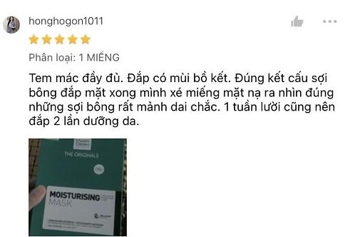 REVIEW Mặt nạ Marti Derm