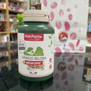 Viên uống bổ não Nat & Form Ginkgo Biloba Memoire Bio Pháp