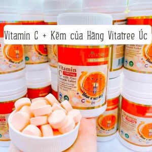 Viên nhai Vitamin C Zinc 1000mg 100 viên Vitatree có tốt không?