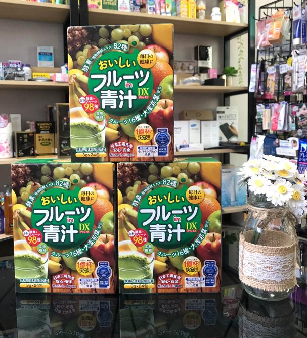 Bột Rau Củ Hoa Quả Trái Cây DX Oishi Nhật Bản 24 gói 1