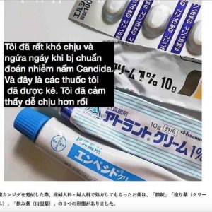 REVIEW viên đặt trị nấm Candida Nhật Bản Elcido 100mg