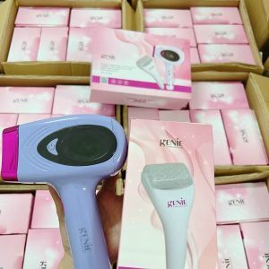 Bộ sản phẩm Triệt lông Genie IPL + thanh lăn lạnh Ice Roller