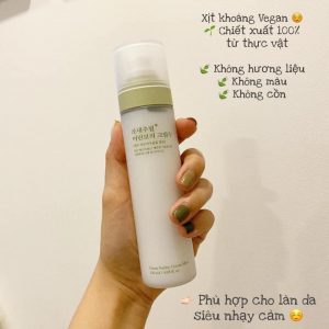 Xịt khoáng lúa mạch So'Natural Green Barley Cream Mist có tốt không?