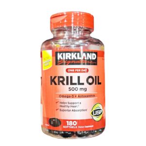 Dầu nhuyễn thể Kirkland Krill Oil 180 viên