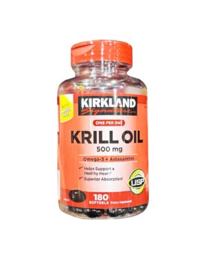 Dầu nhuyễn thể Kirkland Krill Oil 180 viên