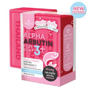 Xà phòng Alpha Arbutin Soap 3 Plus kích trắng da mẫu mới (1)