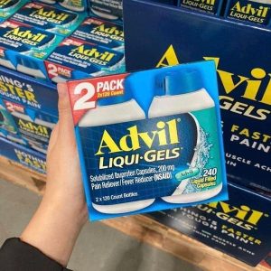 Viên uống giảm đau Advil Liqui Gels 120 viên của Mỹ có tốt không?