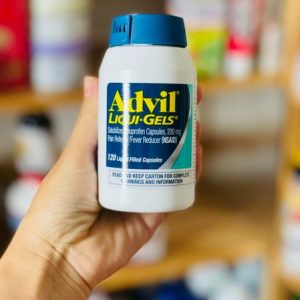 Công dụng viên uống giảm đau hạ sốt Advil Liqui Gels 200mg của Mỹ