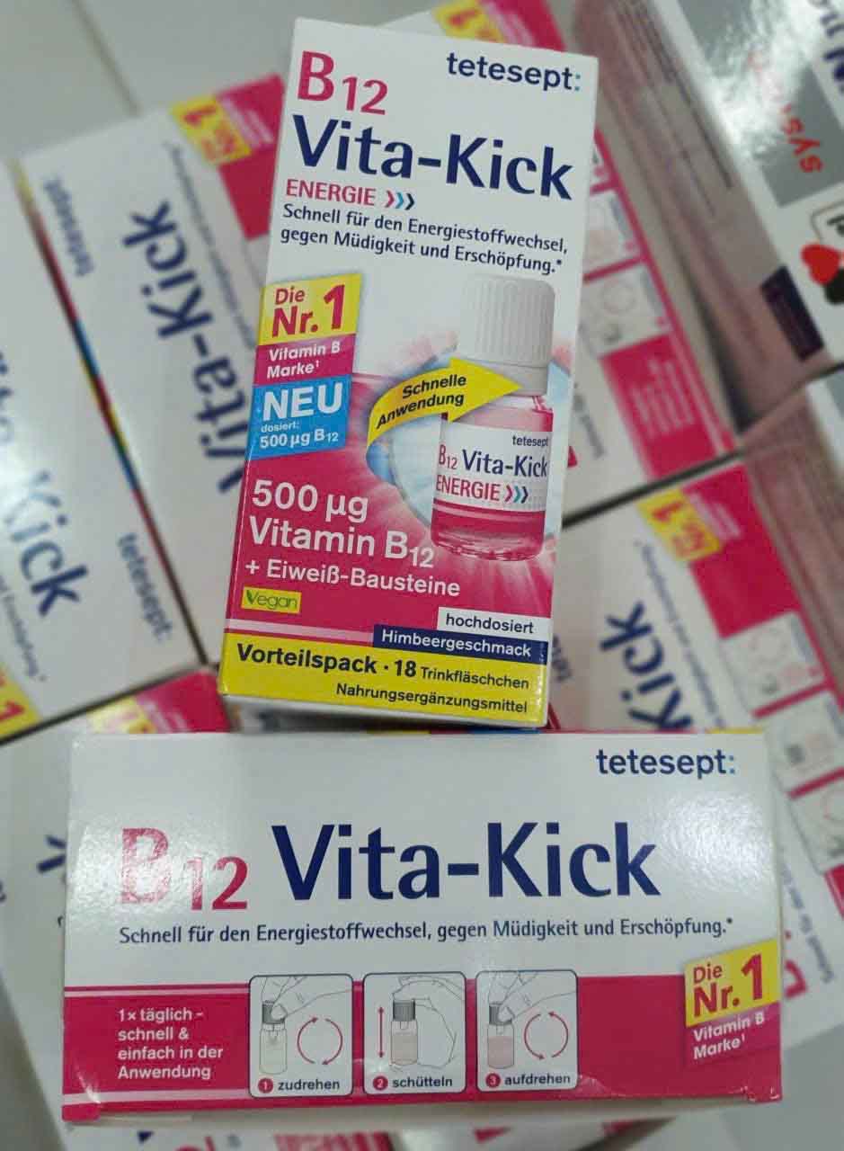 Bổ xung Vitamin B12 Vita Kick Tetesept 500