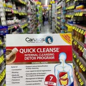 Viên uống giải độc cơ thể Carusos Quick Cleanse Internal Cleansing Detox Program 7 Day có tốt không?