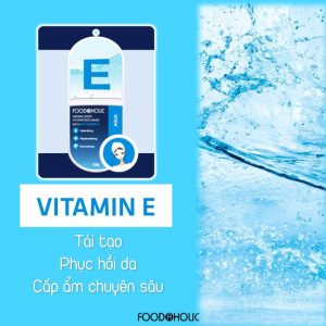 Vitamin E: hàm lượng vitamin E cao cùng HA giúp cấp ẩm chuyên sâu cho da.