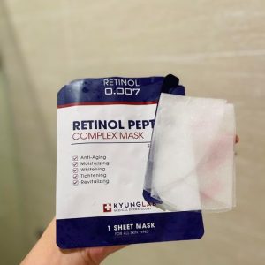 Công dụng của mặt nạ Retinol Peptide Complex Mask 