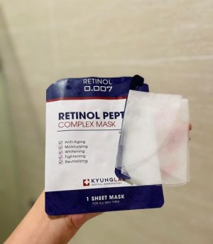 Công dụng của mặt nạ Retinol Peptide Complex Mask 