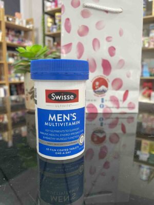 Vitamin tổng hợp Swisse Men’s Ultivite Multivitamin cho nam