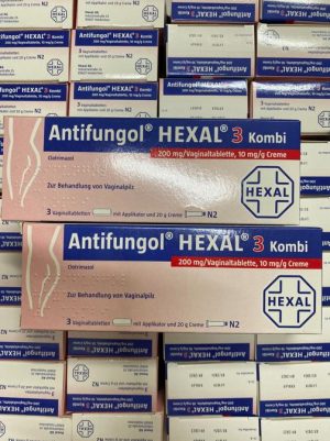 Thuốc đặt phụ khoa Antifungol Hexal 3 Kombi của Đức có tốt không?