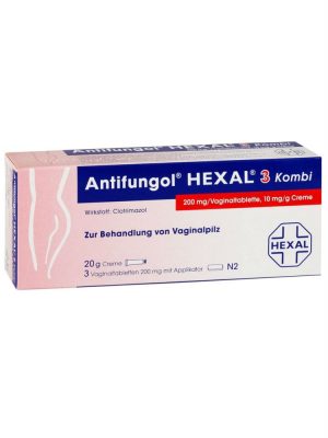Đặt phụ khoa Antifungol Hexal 3 Kombi của Đức