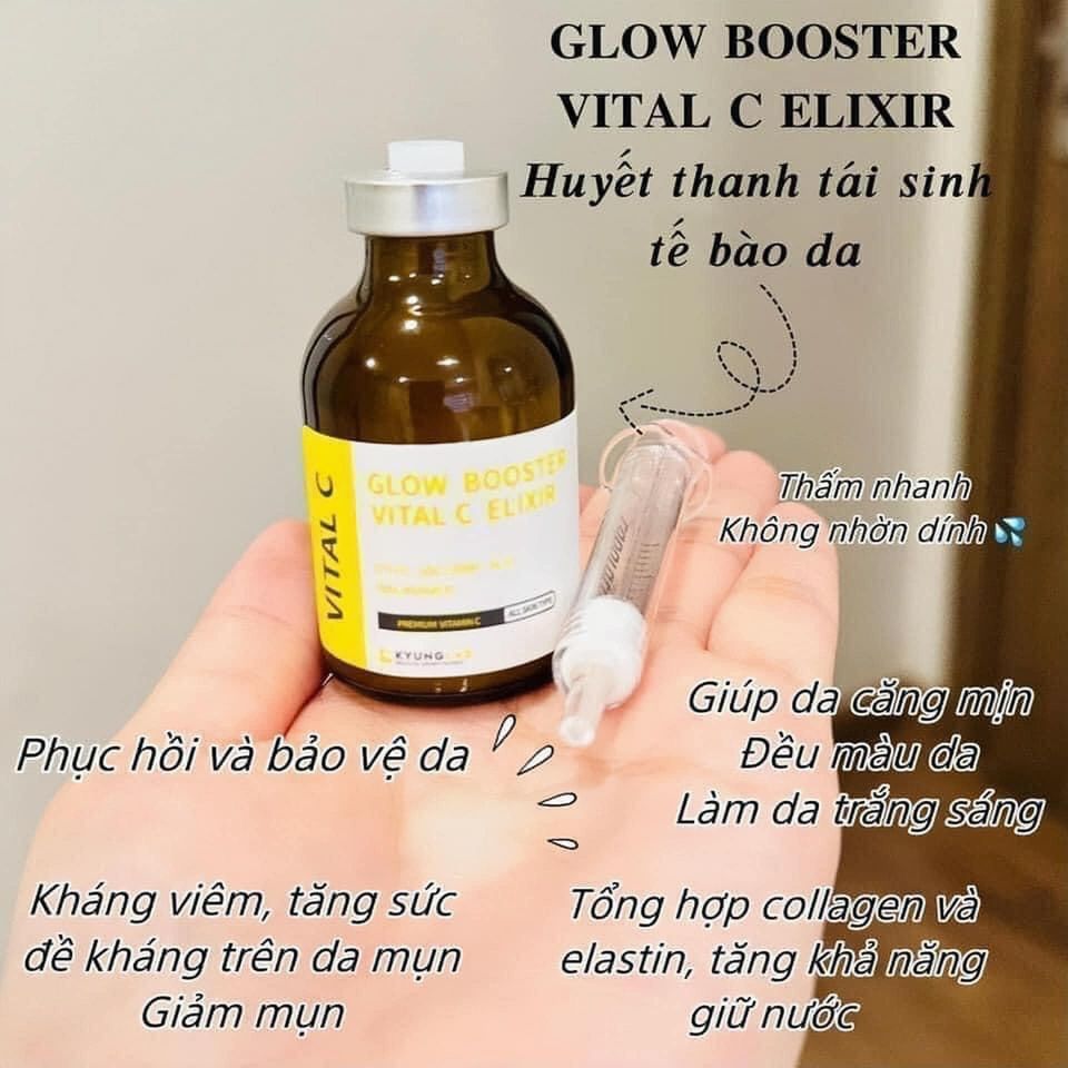 Serum phục hồi da Kyung Lab Glow Booster Vital C Elixir 30ml -  