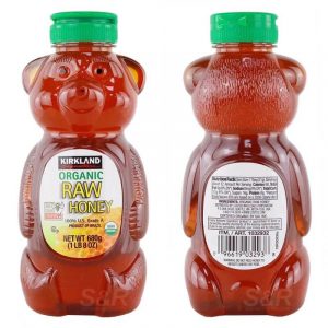 Mật ong hữu cơ Kirkland Organic Raw Honey 680gr