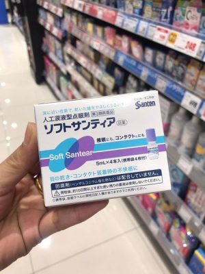 Công dụng thuốc nhỏ mắt nhân tạo của Nhật